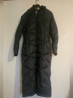 UGG Keeley Long Puffer  Black Size L Luxe Sherpa Hood Cozy Winter Jacket UA81W